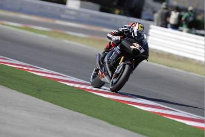 Marco Melandri beim Katar-Test.