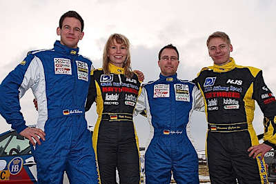 Mark Wallenwein, Kathi Wüstenhagen, Stefan Kopczyk und Hermann Ga