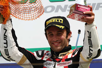 Endlich wieder auf dem Podest: Massimo Roccoli.