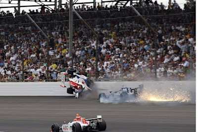 Folgenreiche Kollision: Meira und Matos in Indianapolis