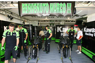 Bei Kawasaki freut man sich auf Marco Melandri