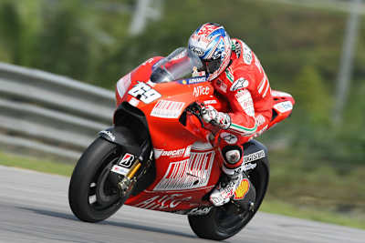 Noch hadert Nicky Hayden mit der Ducati Desmodici