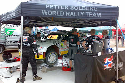 Petter Solberg setzte die erste Polen-Bestmarke