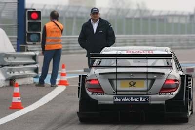 Gary Paffet wartet auf Grün
