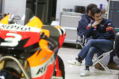 Dani Pedrosa: In Katar schwer gestürzt