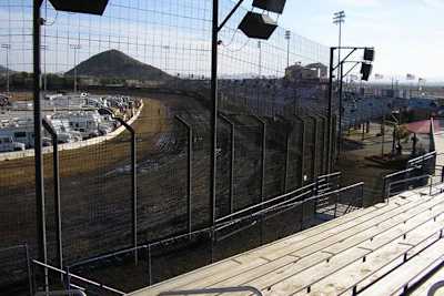 Auf dem Perris Speedway ist die US-Meisterschaft