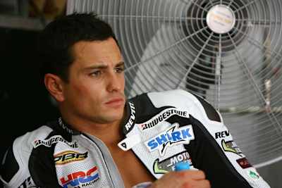 Randy De Puniet bekam das Honda-Fahrwerk nicht in den Griff