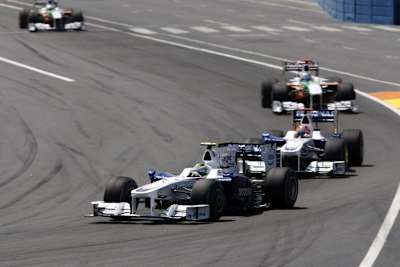 Robert Kubica und Nick Heidfeld