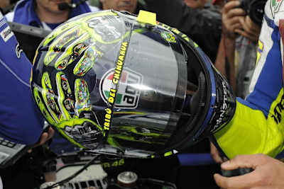 Rossis Helm-Design für Mugello.