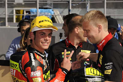 Auf sein Rennen kann Sandro Cortese stolz sein