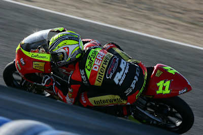 Cortese fuhr im Januar in Jerez die drittbeste Zeit.