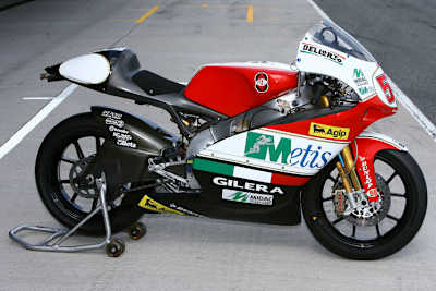 Simoncellis WM-Maschine von Gilera 