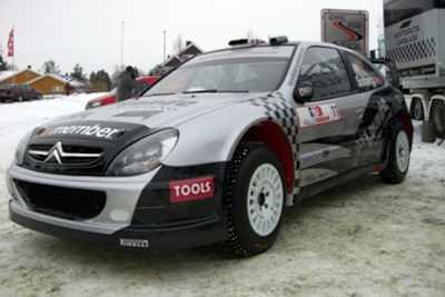 Neu unter den Privatfahrern: Petter Solbergs Citroen-Xsara