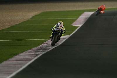 Stoner vor Rossi: Abstand zum Feld gewachsen.