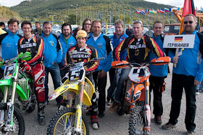 Ein Teil der deutschen Nationalmannschaft