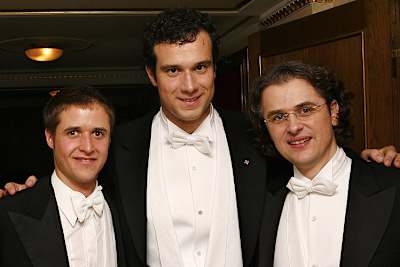 Tom Lüthi, Markus Rogan und Thomas Daubek