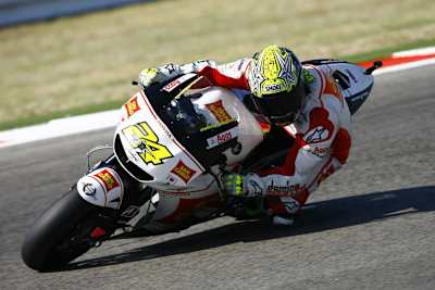 Toni Elias hofft auf ein Podium