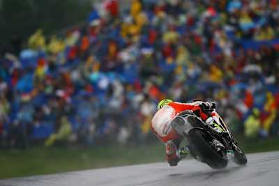 Elias hofft auf mildes Wetter in Donington