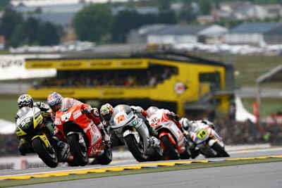 Toseland (2), Hayden (62), Takahashi (72), Kallio (36), de Puniet (14)