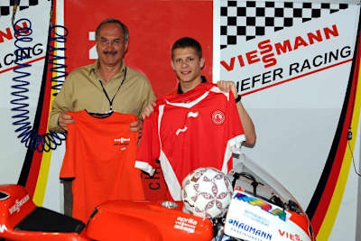 Uli Stielike mit Stefan Bradl