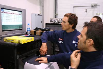 Vermeulen und Capirossi (v.l.) brennen auf den Jerez-Test