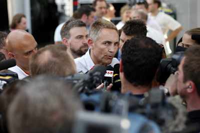 McLaren-Teamchef Martin Whitmarsh in Erklärungsnot