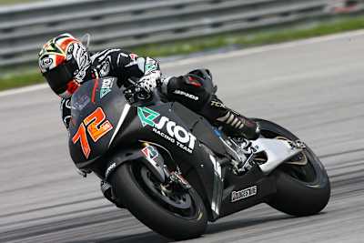 Einzelkämpfer Yuki Takahashi fuhr in Sepang 196 Runden