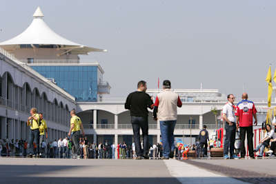 Das Paddock im Istanbul Park
