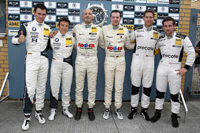 Die Top-Drei im Rennen am Samstag