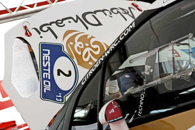 Der Citroën DS3 WRC von Mikko Hirvonen