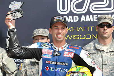 Blake Young 2012 bei Yoshimura Suzuki