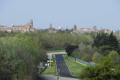 Eine beeindruckende Kulisse für Motorsport