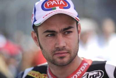 Leon Haslam vor dem Rennen