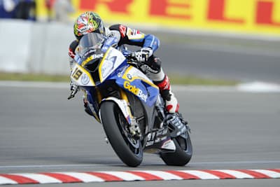 BMW-Pilot Chaz Davies überzeugt mit schnellen Rundenzeiten