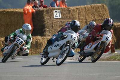 50ccm Classic: Waldmann(28), Müller(14) und Pommer(6)