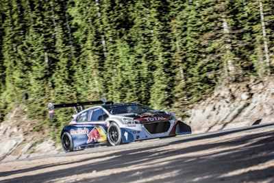 Sébastien Loeb am Pikes Peak