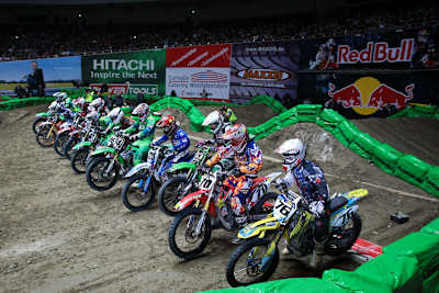 Action in Dortmund: Hier der Start zu einem SX2-Lauf