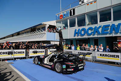 Sieg und Titel in Hockenheim: Asch und Götz im MS-Mercedes