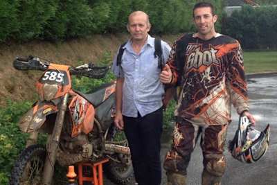 Adrien Lesaulnier: Spass beim Enduro