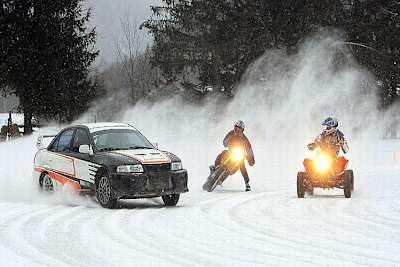Pisten-Rowdies unter sich