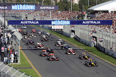 Die Saison 2012 beginnt wieder in Melbourne