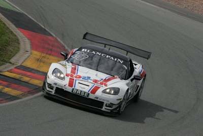 Zweimal auf Startplatz 1: Die Corvette von Alessi/Keilwitz