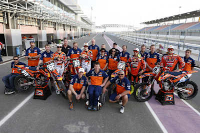 Antonio Cairoli und das ganze KTM-Werksaufgebot für die MX-WM