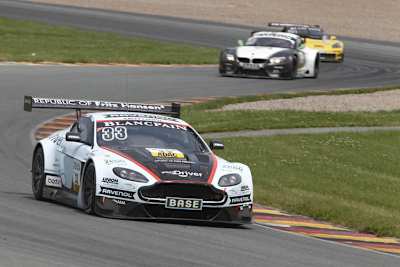 Nur in der Anfangsphase konnten die Astons 2009 mithalten