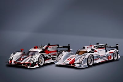 Audi LMP Doppelt:  R18 ultra sowie der R18 e-tron quattro