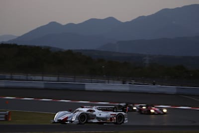 Audi distanzierte Toyota am Freitag um eine halbe Sekunde