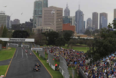 Ende März geht es in Melbourne wieder rund