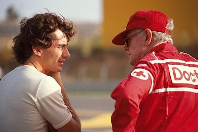 Ayrton Senna und Sid Watkins