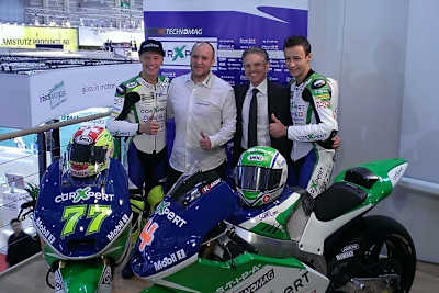 Bereit für 2013: Aegerter, Corminboeuf, Metraux und Krummenacher (v. li.) 