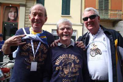 Bill Nilsson (Mitte) gehörte zu den Stars der 1950er-Jahre